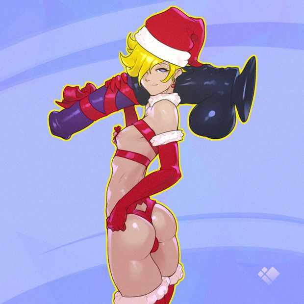Femboy with a horse dildo by tailbox
