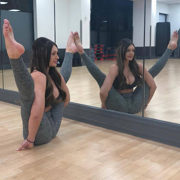 legs wide open