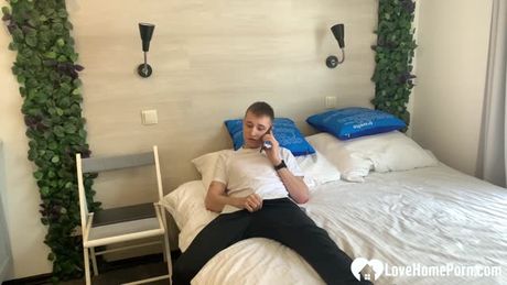 Cutie knows how to cure a boner