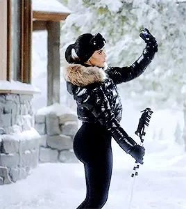 Snow selfie.