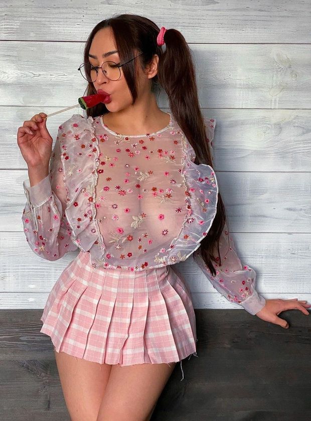 Louisa see-through outfit