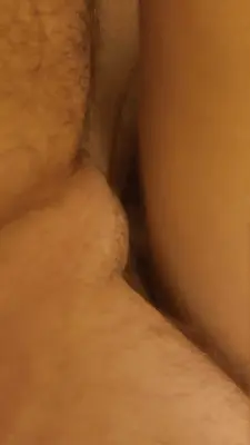 The wife getting creamed