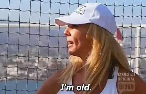 No, you're not.