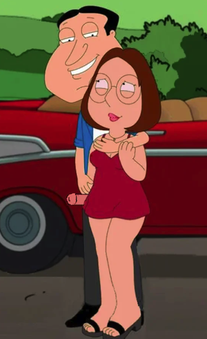 "I'M OUT MEG, TOUCH ME!" - "I'LL DO MORE THAN THAT, HONEY!"