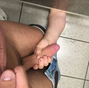 Found a dick in The Men's Room
