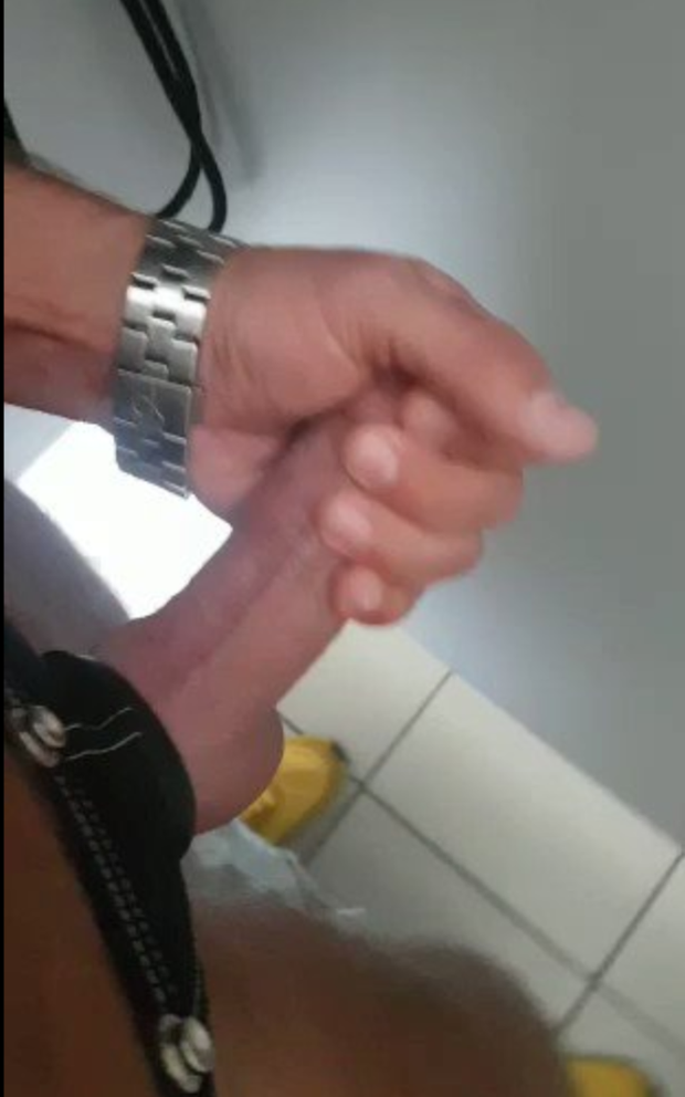 Jerking it, in The Men's Room