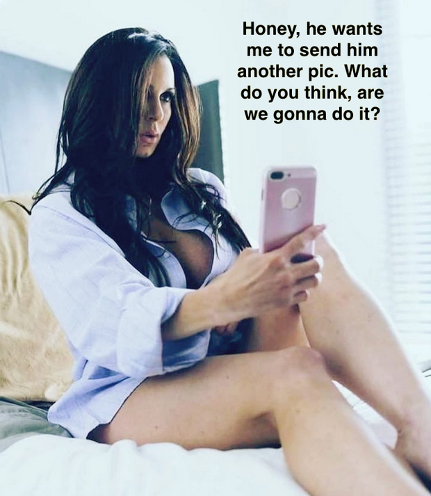 She seems keen...