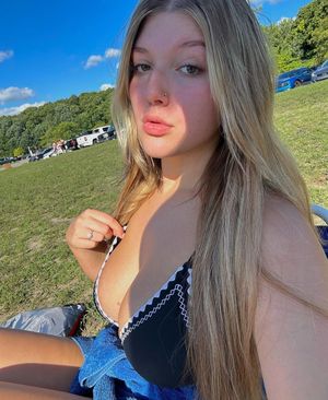 Destiny bikini in park