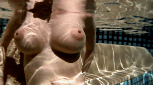 Underwater movement.