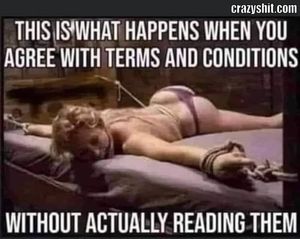 Terms and conditions meme