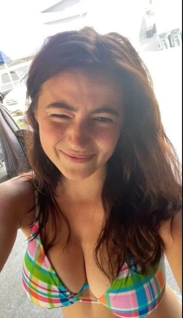Big tits teen redhead selfie