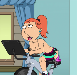 Cartoon Porn - Lois Griffin working out