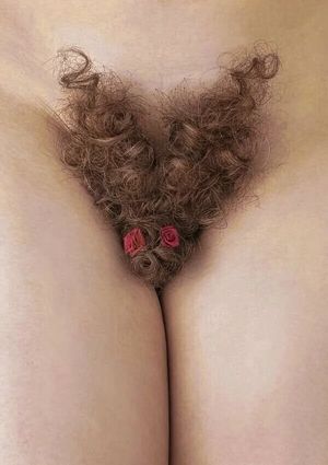 Curly pubes