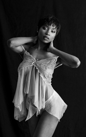 Princia Gonoporo b&w photo