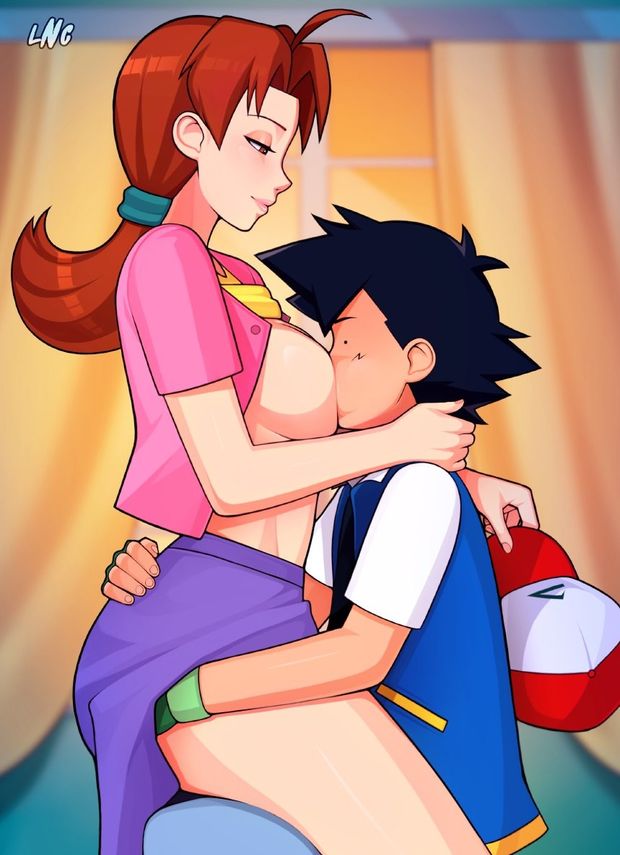 mom knows i can't get up until my head is between her tits
