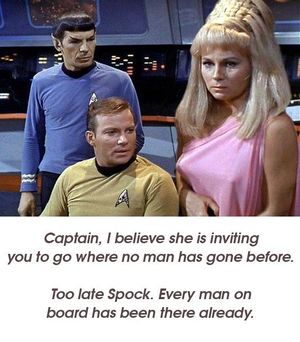 Except Spock, apparently
