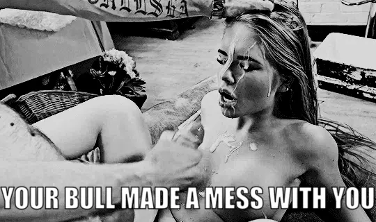 He cums like a bull
