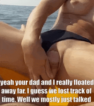 I guess my dad and my girlfriend got distracted somehow