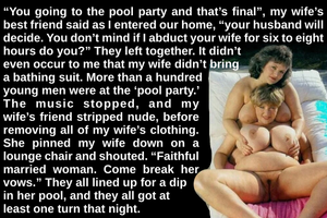 It’s just a pool party.