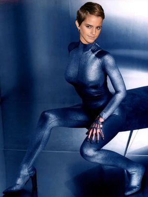 Emma Watson blue fetish
