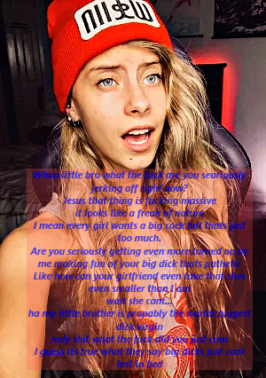 sister big penis humiliation